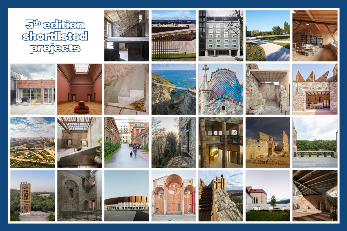 El Premi Europeu d'Intervenció en el Patrimoni Arquitectònic fa públics els seleccionats de les categories A i B de la 5a edició del certamen